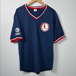 St. Louis Cardinals Navy Blue Men's Shirt‎